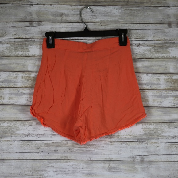 Tallow High Waist Orange Shorts sz 2 - Picture 2 of 7